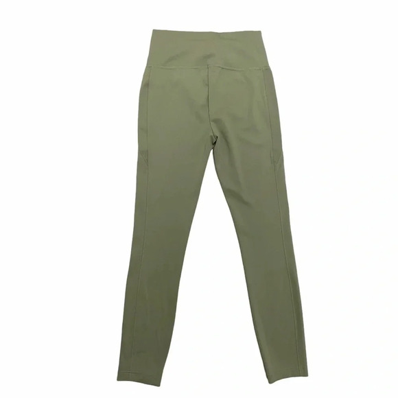 RACHAEL ZOE High Waisted Leggings Green Pocket Athletic Pants Activewear Size XS - Picture 3 of 8